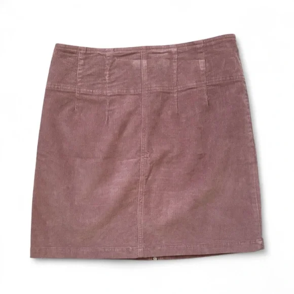 Wild Fable Mauve Corduroy A-Line Skirt (NWOT) - Picture 2 of 6